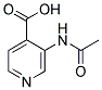 3-(Acetylamino)isonicotinic acid 结构式