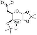 1,2:3,4-DI-O-ISOPROPYLIDENE-6-DEOXY-6-NITRO-A-D-GALACTOPYRANOSE 结构式