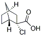 2-CHLOROBICYCLO[2.2.1]HEPTANE-2-CARBOXYLIC ACID 结构式