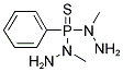 Di(1-methylhydrazino)phenylphosphine sulfide 结构式