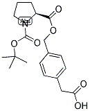 BOC-L-PRO-O-CH2-PHI-CH2-COOH 结构式