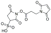 MALEIMIDOPROPIONIC ACID N-HYDROXYSULPHOSUCCINIMIDE ESTER 结构式