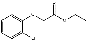 (2-CHLORO-PHENOXY)-ACETIC ACID ETHYL ESTER 结构式