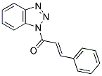 1-(3-PHENYL-2-PROPENOYL)-1H-1,2,3-BENZOTRIAZOLE 结构式