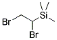 1,2-DIBROMOETHYLTRIMETHYLSILANE 结构式