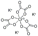 POTASSIUM TRIS (OXALATO) CHROMATE (III) 结构式