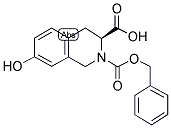 N-ALPHA-CARBOBENZOXY-7-HYDROXY-L-1,2,3,4-TETRAHYDROISOQUINOLINE-3-CARBOXYLIC ACID 结构式