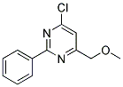 4-氯-6-(甲氧基甲基)-2-苯基嘧啶 结构式
