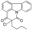 5-BUTYL-5-CHLORO-5,6-DIHYDRO-4H-PYRIDO[3,2,1-JK]CARBAZOLE-4,6-DIONE 结构式