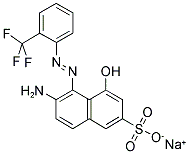 弱酸性红 F-2G 结构式