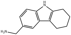 6,7,8,9-四氢-5H-咔唑-3-基甲胺 结构式
