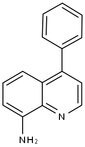 4-PHENYL-QUINOLIN-8-YLAMINE 结构式