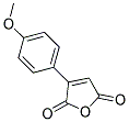 3-(4-METHOXYPHENYL)-2,5-FURANDIONE 结构式