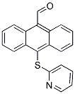 10-(2-PYRIDINYLTHIO)ANTHRACENE-9-CARBOXALDEHYDE 结构式