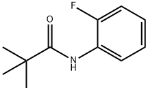 N-(2-氟苯基)新戊酰胺 结构式