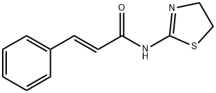 3-PHENYL-N-(2,5-THIAZOLINYL)PROP-2-ENAMIDE 结构式