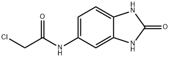 2-氯-N-(2-氧代-2,3-二氢-1H-1,3-苯并二唑-5-基)乙酰胺 结构式