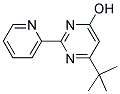 4-TERT-BUTYL-6-HYDROXY-2-(2-PYRIDYL)PYRIMIDINE 结构式