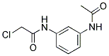 N-[3-(ACETYLAMINO)PHENYL]-2-CHLOROACETAMIDE 结构式