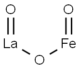 LANTHANUM-IRON OXIDE 结构式
