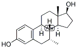 1,3,5(10)-ESTRATRIEN-7-ALPHA-METHYL-3,17-BETA-DIOL 结构式