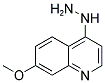 4-HYDRAZINO-7-METHOXYQUINOLINE 结构式