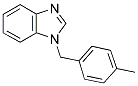 1-(4-METHYLBENZYL)-1H-BENZIMIDAZOLE 结构式