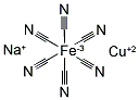 SODIUM COPPER FERROCYANIDE 结构式