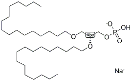 1,2-DI-O-HEXADECYL-SN-GLYCERO-3-PHOSPHATIDIC ACIDS 结构式