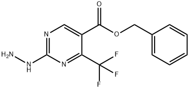 Benzyl2-hydrazinyl-4-(trifluoromethyl)pyrimidine-5-carboxylate