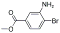 3-AMINO-4-BROMO-BENZOIC ACID METHYL ESTER 结构式