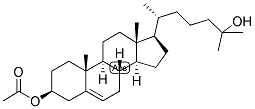 5-CHOLESTEN-3-BETA, 25-DIOL 3-ACETATE 结构式