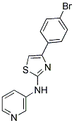 (4-(4-BROMOPHENYL)(2,5-THIAZOLYL))-3-PYRIDYLAMINE 结构式