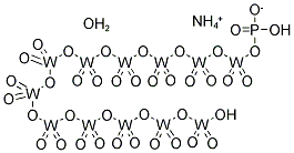 AMMONIUM PHOSPHOTUNGSTATE N-HYDRATE 结构式