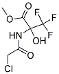 METHYL 2-[(2-CHLOROACETYL)AMINO]-3,3,3-TRIFLUORO-2-HYDROXYPROPANOATE 结构式