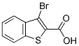 3-Bromobenzothiophene-2-carboxylic acid 结构式
