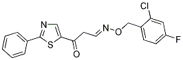 3-OXO-3-(2-PHENYL-1,3-THIAZOL-5-YL)PROPANAL O-(2-CHLORO-4-FLUOROBENZYL)OXIME