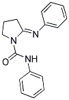 (2E)-N-PHENYL-2-(PHENYLIMINO)PYRROLIDINE-1-CARBOXAMIDE 结构式