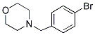4-(4-BROMOBENZYL)MORPHOLINE 结构式