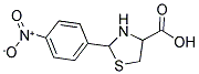 2-(4-NITRO-PHENYL)-THIAZOLIDINE-4-CARBOXYLIC ACID 结构式