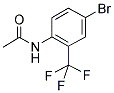 4'-Bromo-2'-(trifluoromethyl)acetanilide 结构式