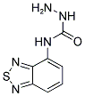 N-2,1,3-BENZOTHIADIAZOL-4-YLHYDRAZINECARBOXAMIDE 结构式