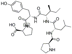 HYPOTENSIVE PEPTIDE ACE-INHIBITOR 结构式