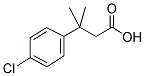 P CHLORO PHENYL ISOVALERIC ACID 结构式