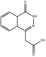 4-(CARBOXYMETHYL)-1(2H)-PHTHALAZINONE 结构式