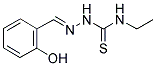 2-HYDROXYBENZALDEHYDE N-ETHYLTHIOSEMICARBAZONE 结构式