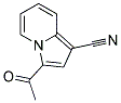 3-Acetylindolizine-1-carbonitrile 结构式