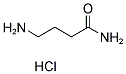 4-AMINOBUTYRAMIDE HYDROCHLORIDE 结构式