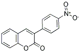 香豆素,3-(4-硝基苯基)- 结构式