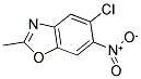5-CHLORO-2-METHYL-6-NITRO-1,3-BENZOXAZOLE 结构式